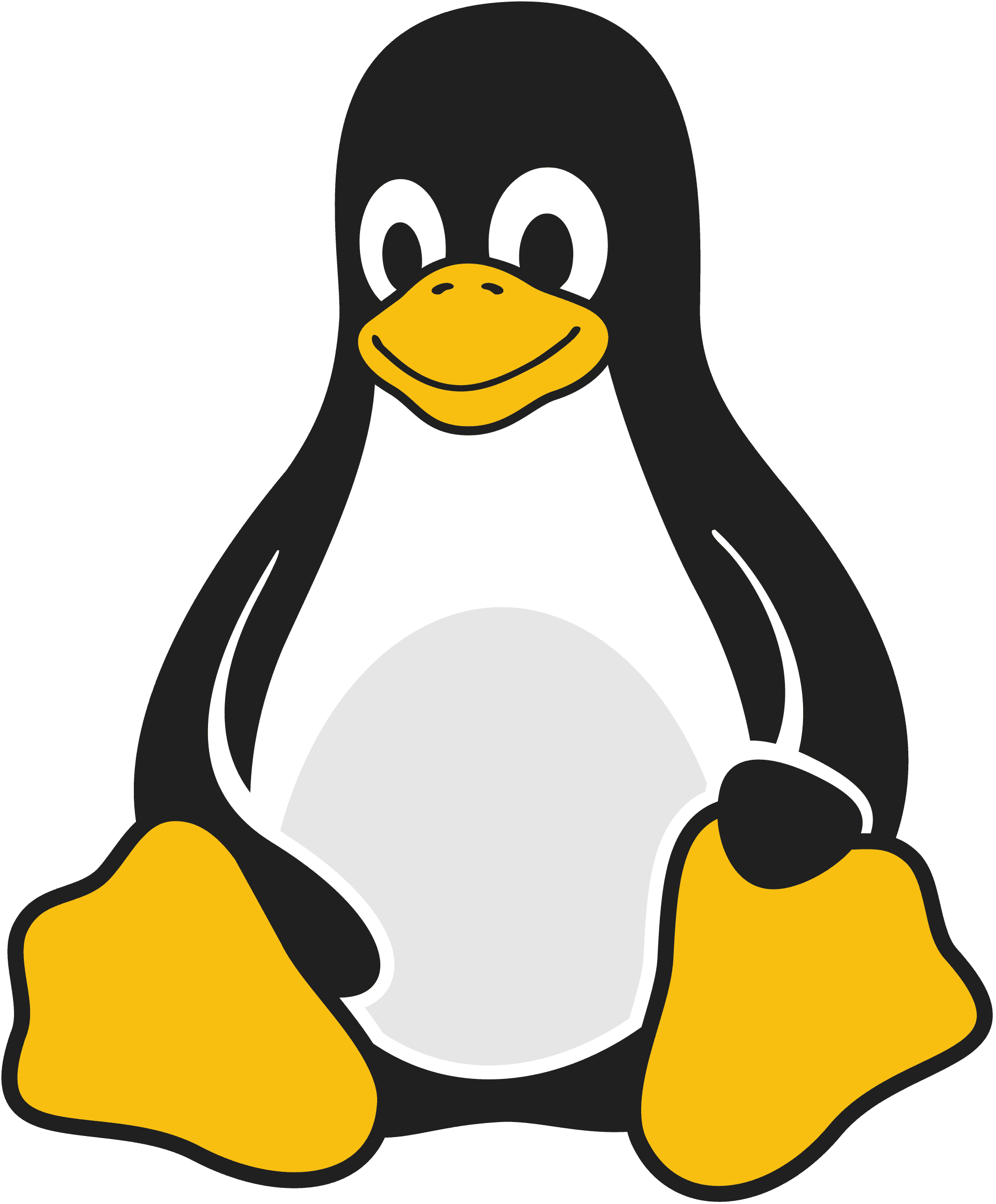 Tux accent illustration