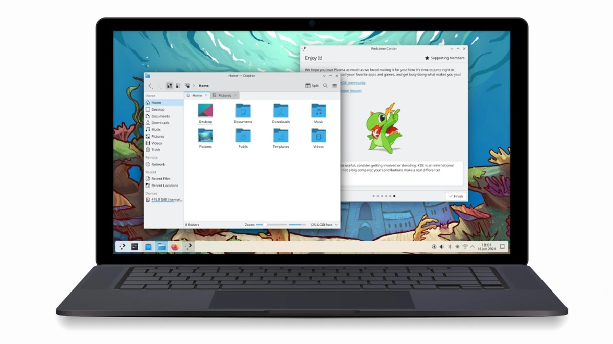 KDE Plasma 6.1 presenta avances, novedades y mejoras en la experiencia de Usuario